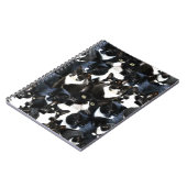 Wild Cat Madness Fun Kat Foto Collage Art Notitieboek (Linkerzijde)