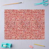 WILD CAT Oranje luipaardhuid — Dierafdrukken Tissuepapier (Craft)