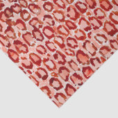 WILD CAT Oranje luipaardhuid — Dierafdrukken Tissuepapier (Detail)