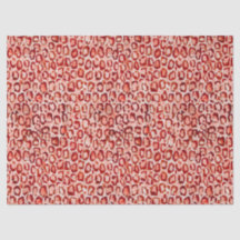 WILD CAT Oranje luipaardhuid — Dierafdrukken