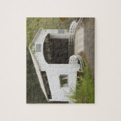 Wild Cat overdekte brug, Lane County, Oregon Legpuzzel (Verticaal)