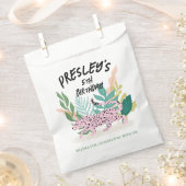 Wild Cat Party Dier Gepersonaliseerde Favor Bag Bedankzakje (Geknipt)