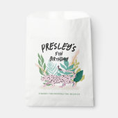 Wild Cat Party Dier Gepersonaliseerde Favor Bag Bedankzakje (Voorkant)