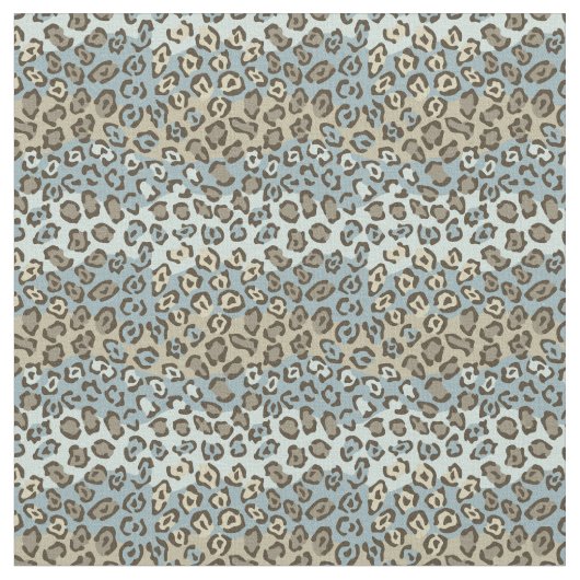 Wild Cat Print Stof (Close Up)