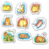 Wild Cat Sticker Series #1 (Voorkant)