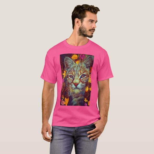 Wild Cat T-shirt (Voorkant volledig)