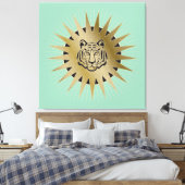 Wild Cat - Wrapped Canvas Afdruk (Insitu (Slaapkamer))