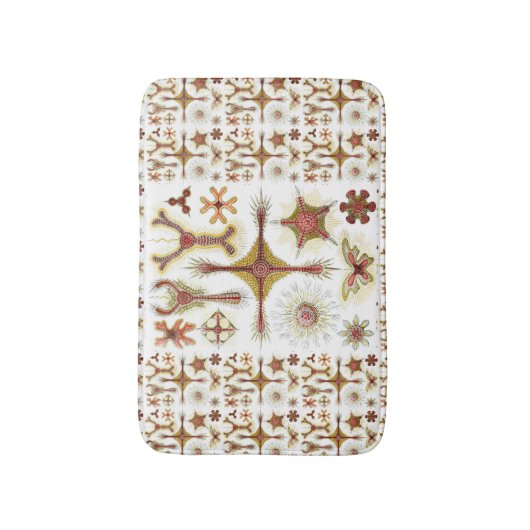 Wild Chamomile door Ernst Haeckel,  Natuur Badmat (Voorkant Verticaal)