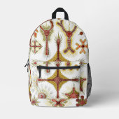 Wild Chamomile door Ernst Haeckel, Natuur Bedrukte Rugzak (Voorkant)