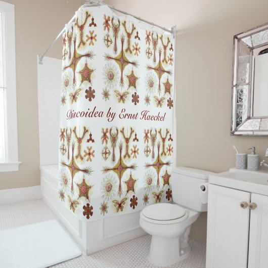 Wild Chamomile door Ernst Haeckel,  Natuur Douchegordijn (In situ)