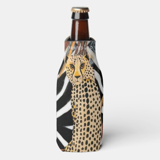 Wild Cheetah Cooler (Fles Voorkant)