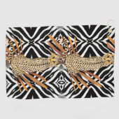 Wild Cheetah Golfhanddoek (Horizontaal)
