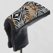 Wild Cheetah Golfheadcover (3/4 voorkant)