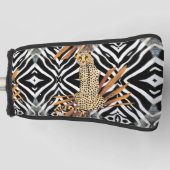 Wild Cheetah Golfheadcover (Voorkant)