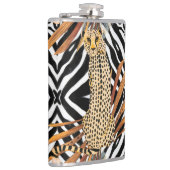 Wild Cheetah Heupfles (Rechts)