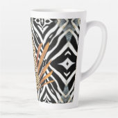 Wild Cheetah Latte Mok (Rechts)