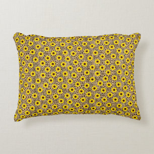 Wild Cheetah Leopard Print Accent Kussen