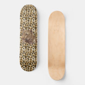 Wild Cheetah Persoonlijk Skateboard (Voorkant)