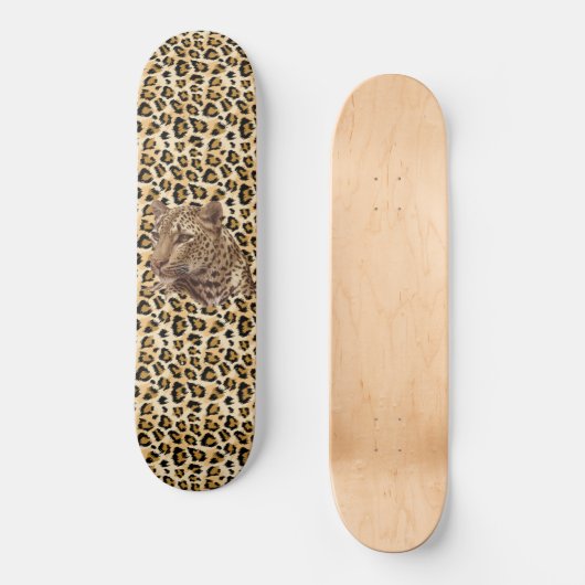 Wild Cheetah Persoonlijk Skateboard (Voorkant)