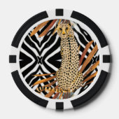 Wild Cheetah Poker Chips (Voorkant)