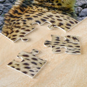 Wild Cheetah Speelgoed Jigzaag Puzzle Legpuzzel (Zijkant)