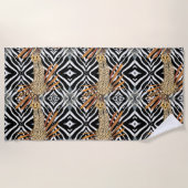 Wild Cheetah  Strandlaken (Voorkant)