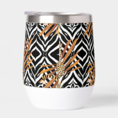 Wild Cheetah Wine Tumbler – African Wildlife Art (Rechts)