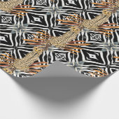 Wild Cheetah Wrapping Paper Cadeaupapier (Hoek)