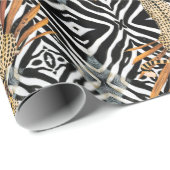 Wild Cheetah Wrapping Paper Cadeaupapier (Rol Hoek)