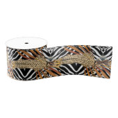 Wild Cheetah Wrapping Paper Grosgrain Lint (Spoel)