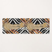 Wild Cheetah Yogamat (Voorkant (horizontaal))