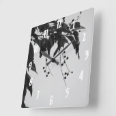 Wild Cherries Vierkante Klok (Hoek)