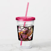 Wild Cherry Blossom Acryl Drinkbeker (Achterkant)