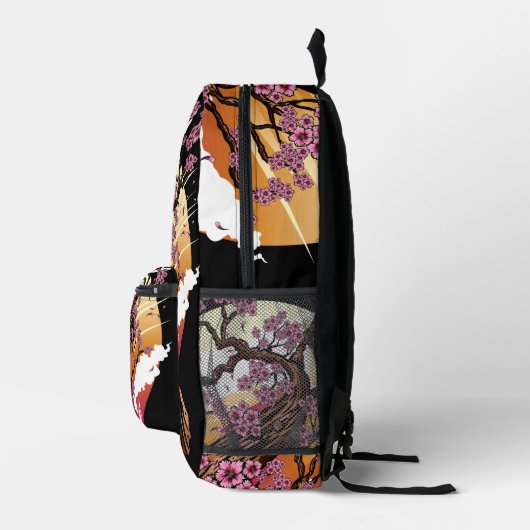 Wild Cherry Blossom Bedrukte Rugzak (Rechts)