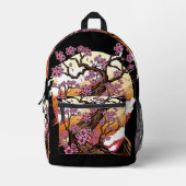 Wild Cherry Blossom Bedrukte Rugzak (Voorkant)