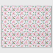 Wild cherry blossom blooming garden cadeaupapier (Vlak)