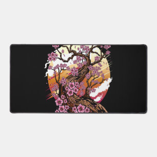 Wild Cherry Blossom Bureaumat