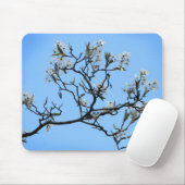 Wild Cherry Blossom Floral Natuur Muismat (Met muis)