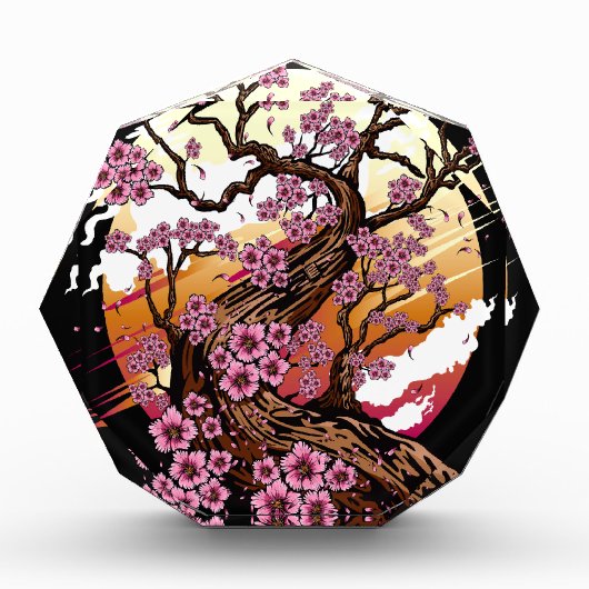 Wild Cherry Blossom Fotoblokken (Voorkant)