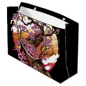 Wild Cherry Blossom Groot Cadeauzakje (Achterkant Gekanteld)