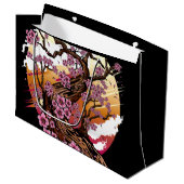 Wild Cherry Blossom Groot Cadeauzakje (Voorkant Gekanteld)
