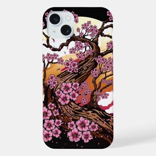 Wild Cherry Blossom iPhone Hoesje (Achterkant)