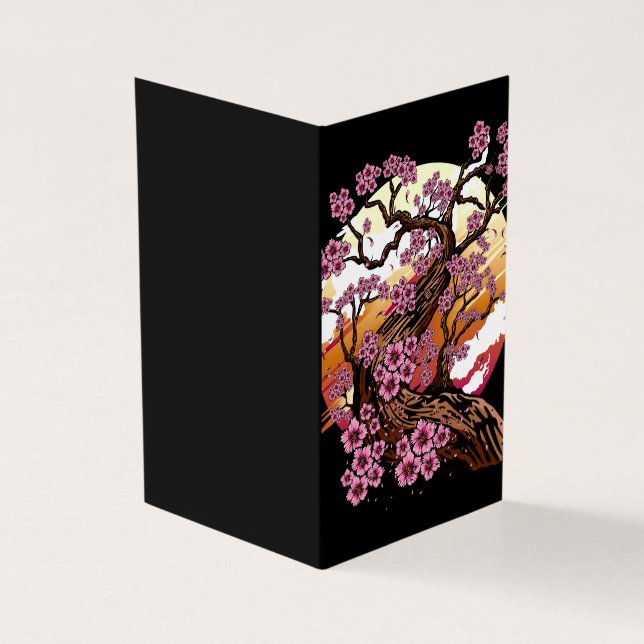 Wild Cherry Blossom Kaart (Buitenkant)