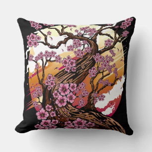 Wild Cherry Blossom Kussen