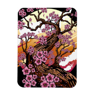 Wild Cherry Blossom Magneet