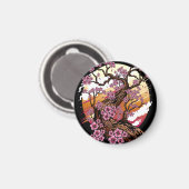 Wild Cherry Blossom Magneet (Voorkant / Achterkant)