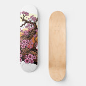 Wild Cherry Blossom Persoonlijk Skateboard (Voorkant)