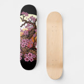 Wild Cherry Blossom Persoonlijk Skateboard (Voorkant)