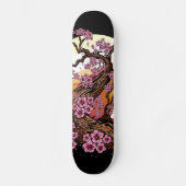 Wild Cherry Blossom Persoonlijk Skateboard (Voorkant)
