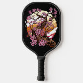 Wild Cherry Blossom Pickleball Paddle (Achterkant)
